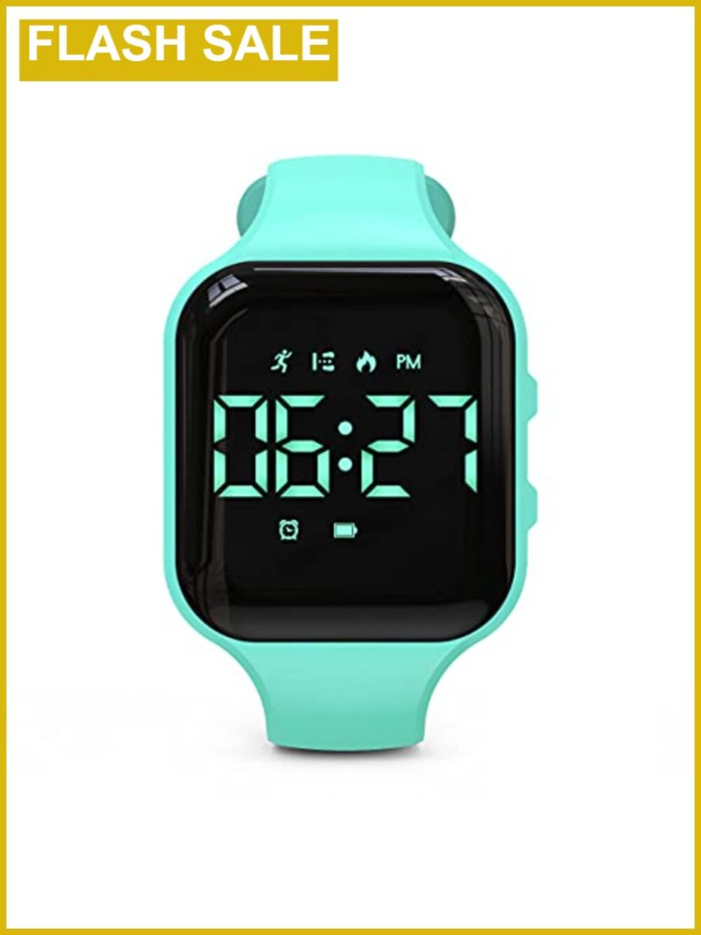 Non-Bluetooth LED Fitness Tracker Watch Digital Pedometer Step Distance Calorie